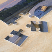 フランス,パリ,セーヌ川のツアーボート,エッフェル ジグソーパズル (側面)