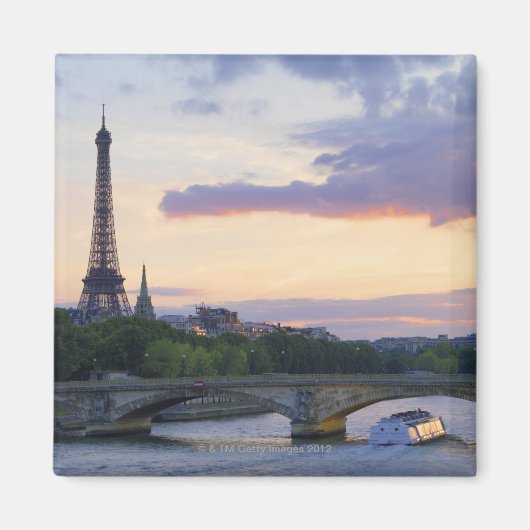 フランス,パリ,セーヌ川のツアーボート,エッフェル マグネット (正面)