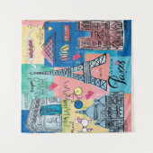 フランス，パリ タペストリー (正面)