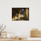 フランス,パリ,ノートルダム大聖堂 ポスター (キッチン)