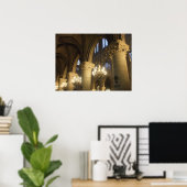 フランス,パリ,ノートルダム大聖堂 ポスター (ホームオフィス)