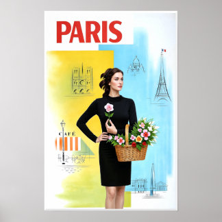フランス パリ ポスター