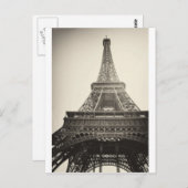 フランス，パリ ポストカード (正面/裏面)