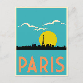 フランス，パリ， ポストカード