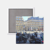 フランス，パリ マグネット (正面/裏面)