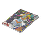 フランス、パリ、ミニチュアエッフェルタワー ノートパッド (回転)