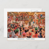 フランス、パリ、モンマートル、ピガールの陽気1920 ポストカード (正面/裏面)