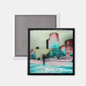 フランス、パリ、ラデフェンス（マグネット） マグネット (正面/裏面)