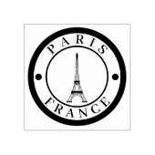 フランス，パリ ラバースタンプ (インプリント)