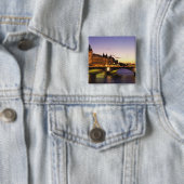 フランス、パリ、リバーセーヌ、コンシェルジェリー 缶バッジ (インサイチュ)