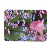 フランス,パリ,ルクセンブルクの庭園でのチューリップ マグネット (横)