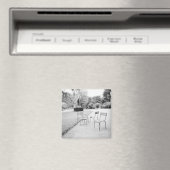 フランス、パリ：ルクセンブルクの庭園像 マグネット (インサイチュ (食洗機))