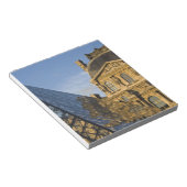 フランス、パリ、ルーヴル美術館、ピラミッド ノートパッド (アングル)