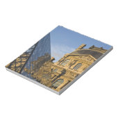 フランス、パリ、ルーヴル美術館、ピラミッド ノートパッド (回転)