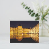 フランス、パリ、ルーヴル美術館。 ポストカード (スタンド正面)