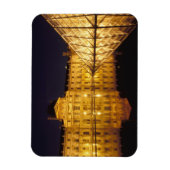 フランス、パリ、ルーヴル美術館。 マグネット (縦)