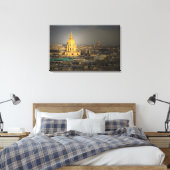 フランス、パリ。レインバリデスは キャンバスプリント (インサイチュ (寝室))