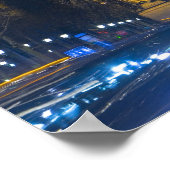 フランス、パリ。凱旋門と ポスター (角)