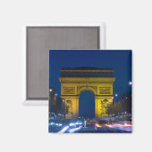 フランス, パリ。凱旋門と マグネット (正面/裏面)