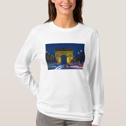 フランス, パリ。凱旋門と Tシャツ (正面)