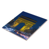 フランス、パリ。193.三国弧と タイル (側面)