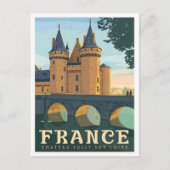 フランス ビンテージ 旅行 ポストカード (正面)