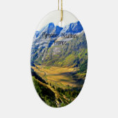 フランス，ピレネー山脈 セラミックオーナメント (右)
