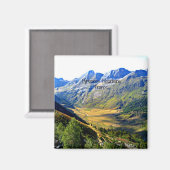 フランス，ピレネー山脈 マグネット (正面/裏面)