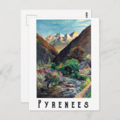 フランス,ピレネー ポストカード (正面/裏面)