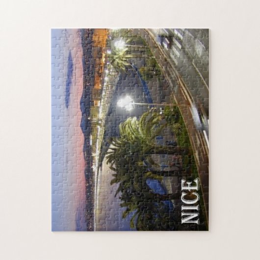 フランス – フランスのリビエラ – コートダズール – ジグソーパズル (縦)