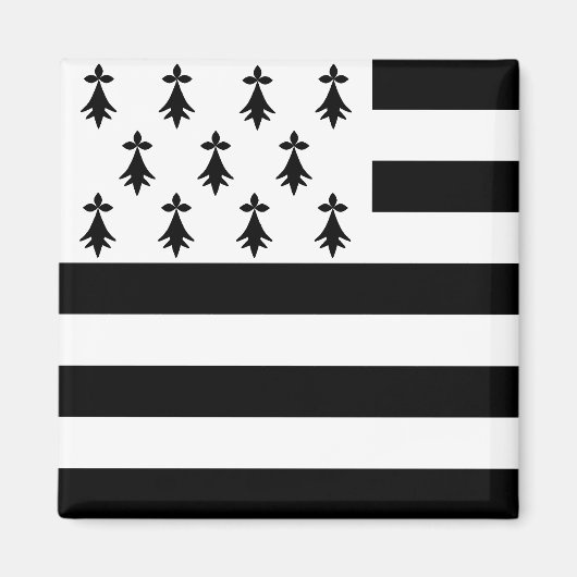 フランス，ブリタニー マグネット (正面)