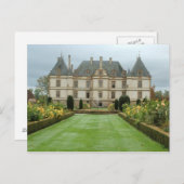 フランス、ブルゴーニュ、コルマチン、コルマチン城 ポストカード (正面/裏面)