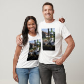 フランス ブルゴーニュ シャブリ 地方のワインと Tシャツ (ユニセックス)