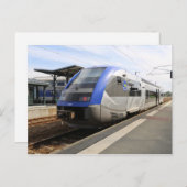 フランス，ブルターニュ共和国Dol de Bretagne駅 ポストカード (正面/裏面)