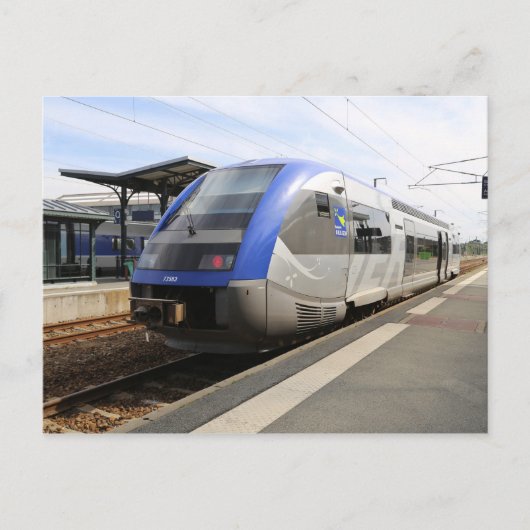 フランス，ブルターニュ共和国Dol de Bretagne駅 ポストカード (正面)