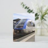 フランス，ブルターニュ共和国Dol de Bretagne駅 ポストカード (スタンド正面)