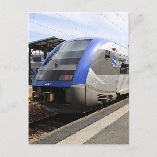 フランス，ブルターニュ共和国Dol de Bretagne駅 ポストカード (正面)