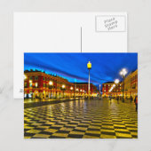 フランス，プロヴァンス・アルプス・コート・ダジュール，ハガキ・ニース ポストカード (正面/裏面)