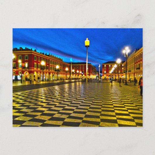 フランス，プロヴァンス・アルプス・コート・ダジュール，ハガキ・ニース ポストカード (正面)