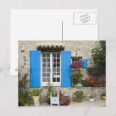 フランス、プロヴァンス、サン・レガー・デュ・ヴェントゥー。 ポストカード (正面/裏面)