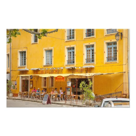 フランス、プロヴァンス、ムスティアス=ステマリー。クレジット フォトプリント (正面)