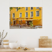 フランス、プロヴァンス、ムスティアス=ステマリー。クレジット ポスター (キッチン)