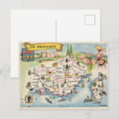 フランス プロヴァンス 絵葉書 ポストカード (正面/裏面)