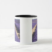 フランス、プロヴァンス。開花の列3 マグカップ (中央)