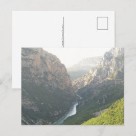 フランス，ベルドン峡谷 シーズンポストカード