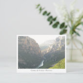 フランス，ベルドン峡谷 ポストカード (スタンド正面)