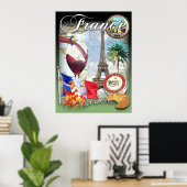フランス ポスター (ホームオフィス)