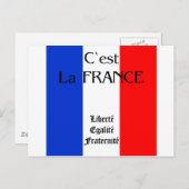 フランス ポストカード (正面/裏面)