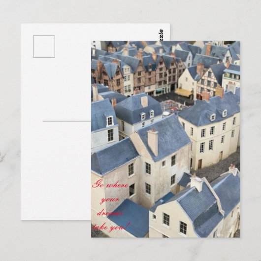 フランス ポストカード (正面/裏面)