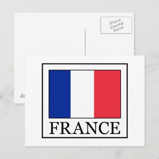 フランス ポストカード (正面/裏面)